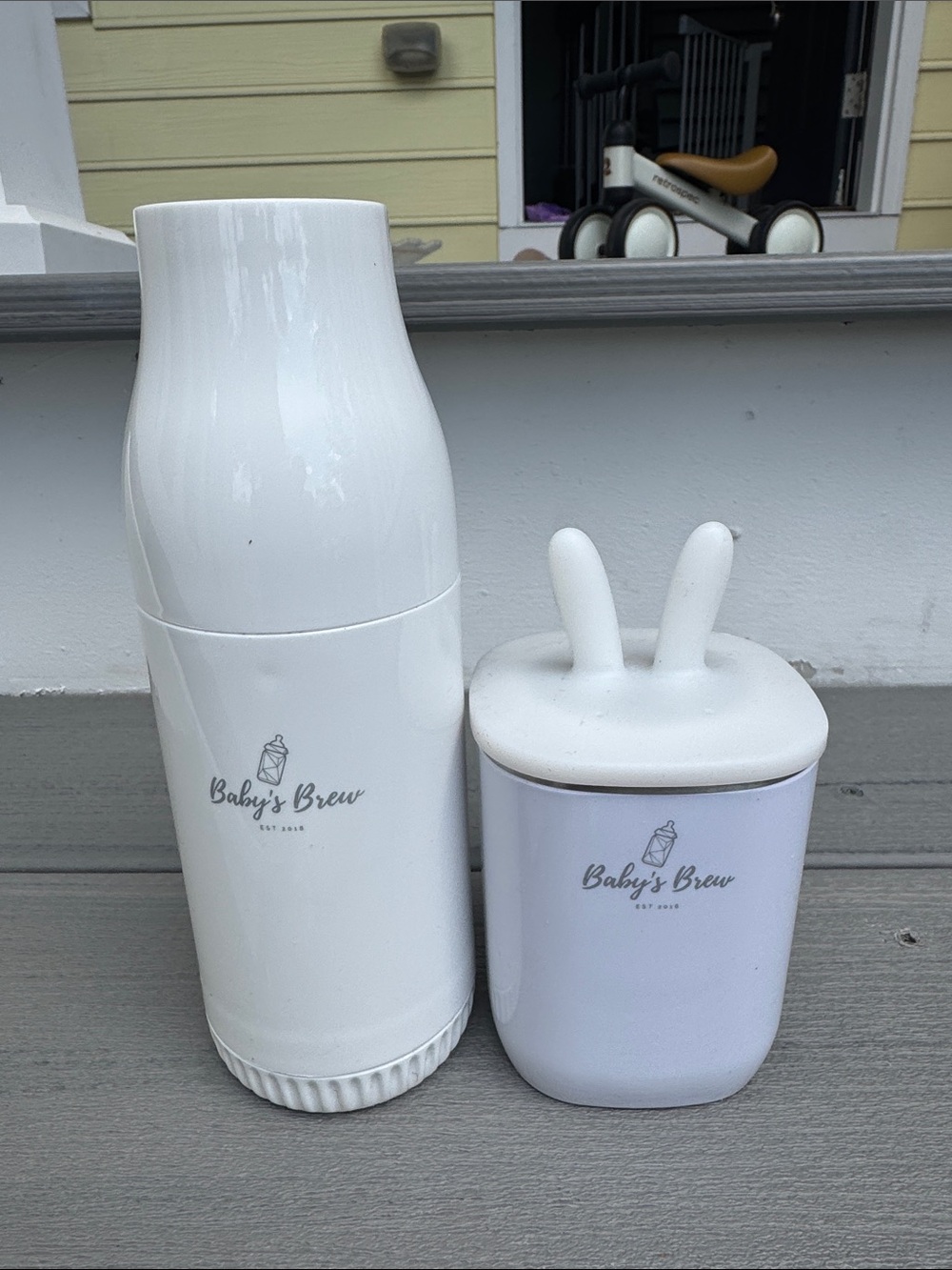 Baby’s brew portable bottle warmer